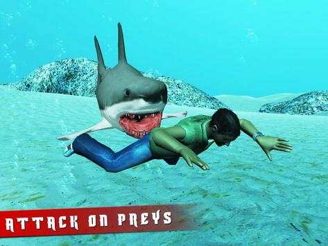 Angry Shark Simulator Game 3D screenshot 6