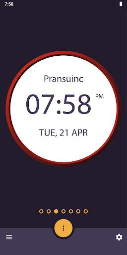 Clock Live Wallpaper screenshot 4