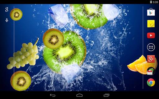 Fruits Live Wallpaper screenshot 5
