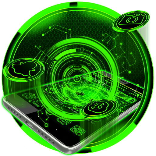 Green Technology Launcher Theme💖 icon