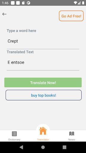Setswana English Translator screenshot 2