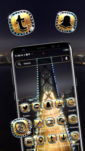 Lighting Bridge Launcher Theme screenshot 4