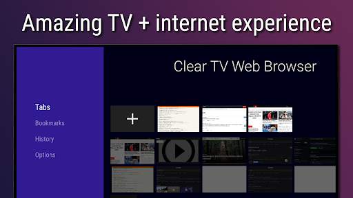 Clear TV Web Browser screenshot 1