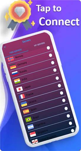 V-VPN-Fast Vpn App For Privacy & Security screenshot 2