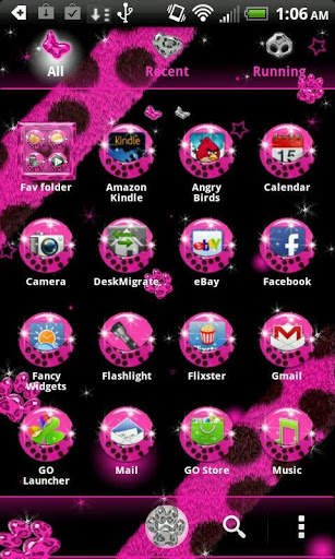 Pink Cheetah for Go Launcher screenshot 5