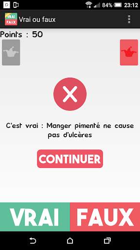 Vrai ou Faux ? screenshot 6
