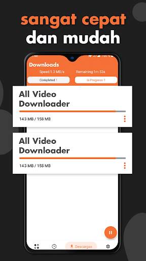 Pengunduh Semua Video - Pengunduh Video Gratis screenshot 3