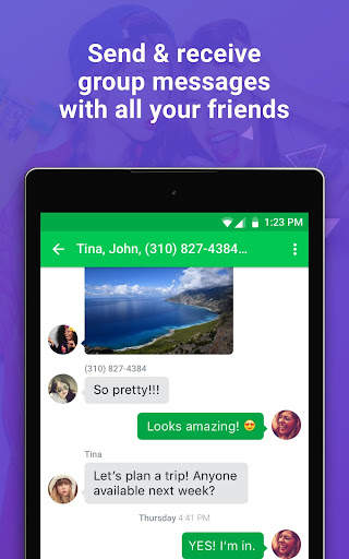 Nextplus: Phone # Text   Call screenshot 18