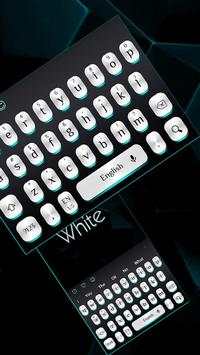 Black White Light Keyboard screenshot 1