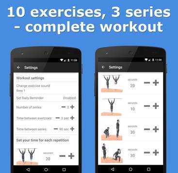 Pull-Up Bar Workout screenshot 3