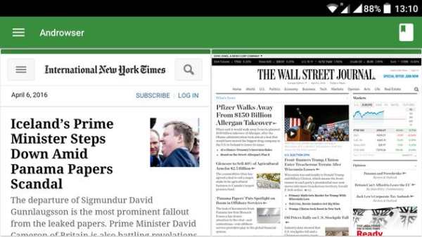 Androwser: Multiview Browser screenshot 2