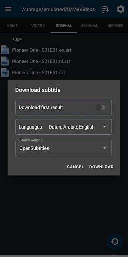 Subtitle Downloader screenshot 4