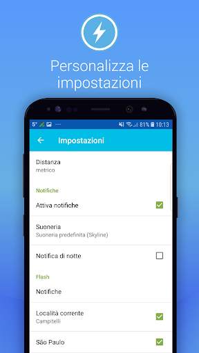 Allarme Fulmini Meteoplaza screenshot 4