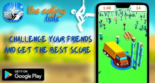 The .io Eating Hole Adventures - Eat The World screenshot 1