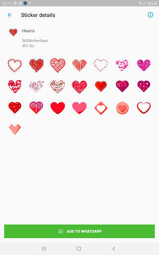 Love Stickers for WhatsApp 2021 💕❤ screenshot 10