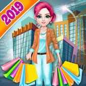 Rich Girl Shopping Mall Game for Girls logo