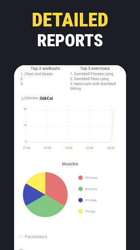 Home workouts with dumbbells screenshot 6