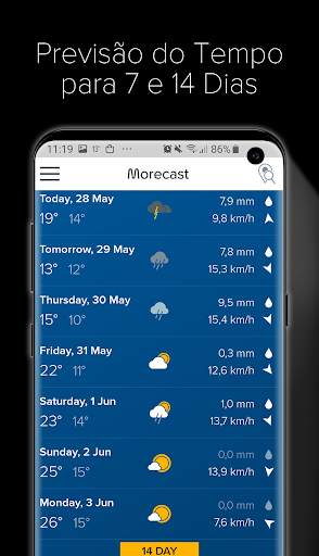 Tempo, Radar, Widget: Morecast screenshot 4
