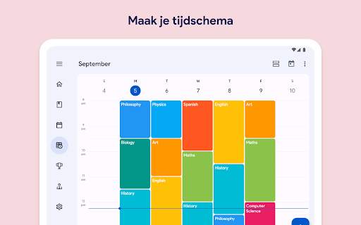 Schoolagenda: Schema, Huiswerk screenshot 7