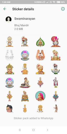 Swaminarayan Stickers for WhatsApp screenshot 5