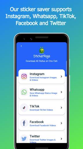 StickerRaja - Status Saver & StickerMaker screenshot 4