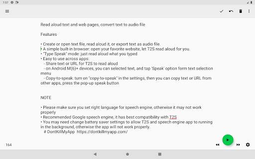 T2S: Text to Voice/Read Aloud screenshot 9