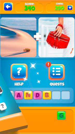 2 Pics 1Word. Offline Games screenshot 4