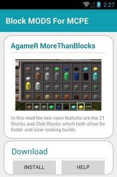 Block MODS PE screenshot 3