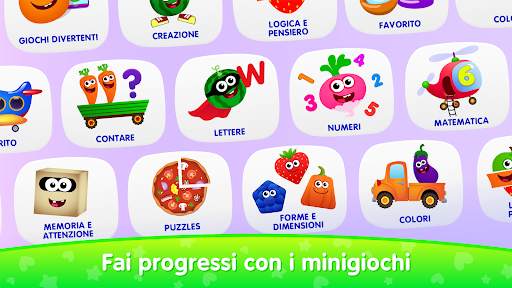 Giochi per bambini di 2-5 anni screenshot 1