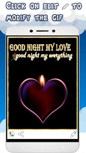 Good night gif screenshot 6