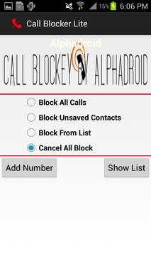 Call Blocker Pro screenshot 1