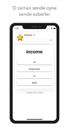 Wordek - İngilizce ezberlemenin cepteki hali screenshot 3