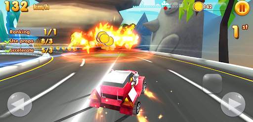 Patrol Racing Battle 3D screenshot 2