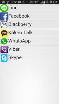 Fake Chat Messenger screenshot 1