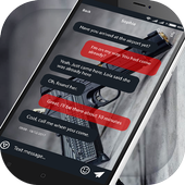 Gun SMS Message - Free Theme for iMessenger icon