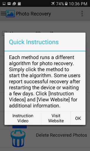 Photo Recovery screenshot 7