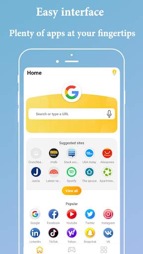 SoBrowser : All social media screenshot 2