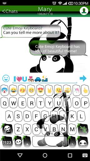 Panda Keyboard स्क्रीनशॉट 1