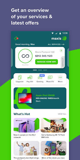 Maxis screenshot 1