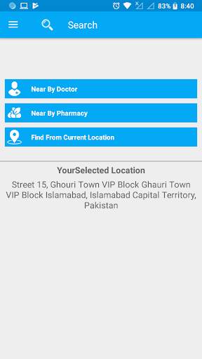 Doctor And Pharmacy Finder screenshot 1