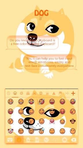 Funny Puppy Emoji Keyboard screenshot 2
