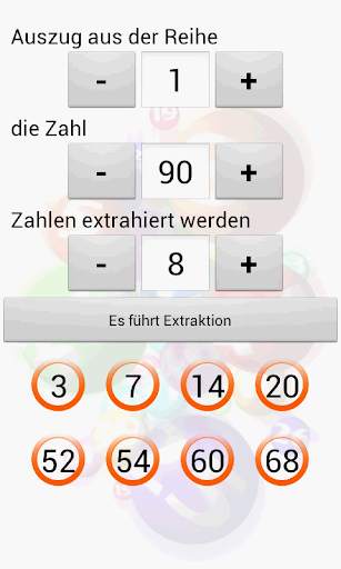 Happy Lotto screenshot 1
