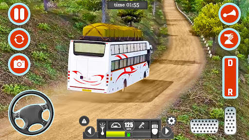 Village Bus Simulator Games 3D screenshot 5
