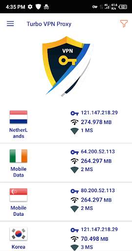 Turbo VPN Proxy: fast vpn screenshot 2