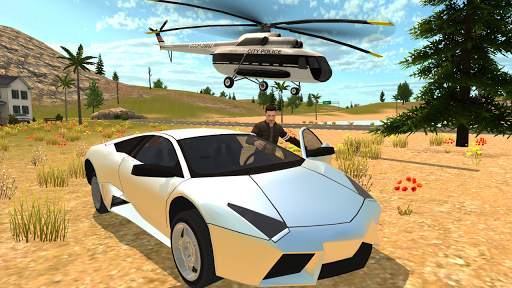 Helicopter Flying Car Driving screenshot 1