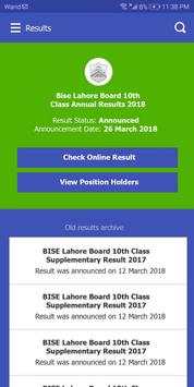 8th Class Result 2018 screenshot 2