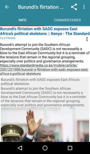 Burundi Direct News screenshot 5
