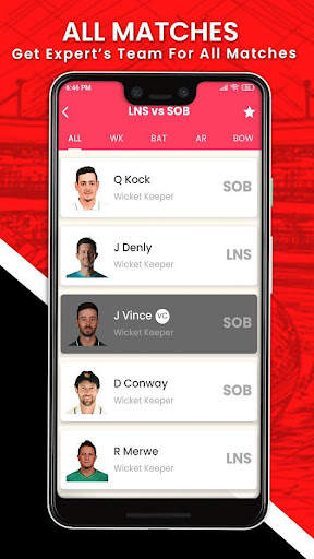 Dream11 Fantasy Crickets Team Predictions Guide screenshot 4