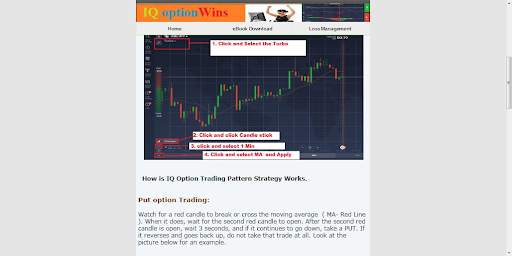 Binary Option Trading Strategy IQOPTION screenshot 2