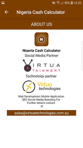 Nigerian Handy Cash Calculator Plus screenshot 3